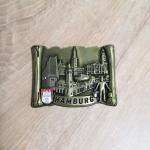 Antique Finish Custom Fridge Magnets Travel Souvenir Metal Refrigerator Magnets