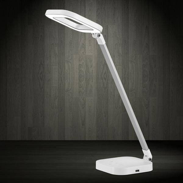 Multi Function Wireless LED Table Lamp With 5V / 2A USB Charging Port Integrated Design