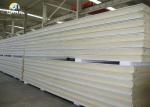 Roofing Metal Sandwich Panels Low Thermal Conductivity Smooth Surface