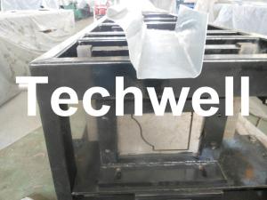 Wholesale 43ft/Min 5&quot; Seamless Rain Gutter Fabrication Machine Welded Frame from china suppliers