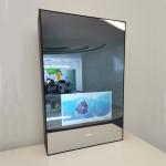 Android 5.0 Touchscreen Smart Mirror , 15.6 inch Interactive Bathroom Mirror