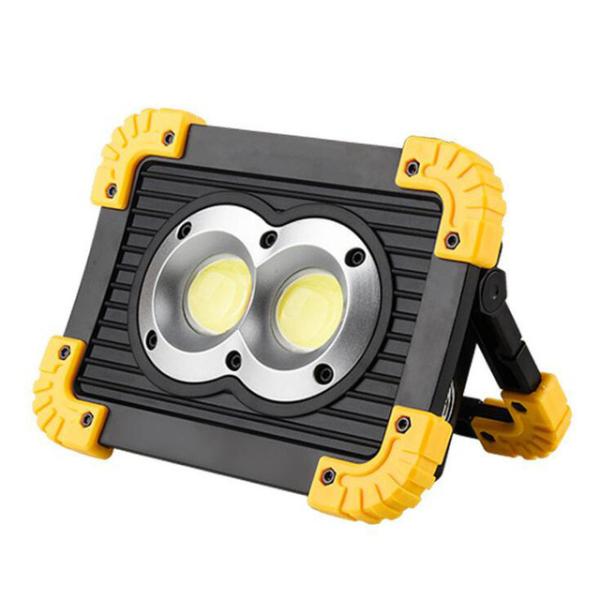 LED Emergency Light Rechargeable LED Lamp Portable Charging Flood Light COB 20W