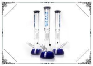 Wholesale 17 Inches Tall Grace Glass Beaker Water Pipe With Six Tree Arms Percolator Bongs from china suppliers
