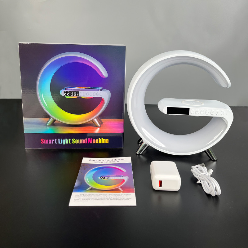 5V/2.1A Input Multifunction Wireless Charger for Qi-enabled Devices with LED Light