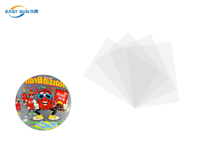 Clothes 60cmX100m PET Film For DTF Printing Hot Peeling / Cold Peeling