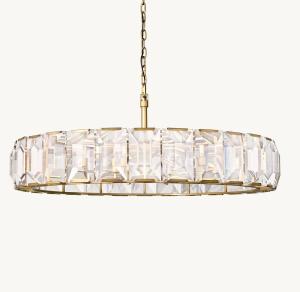 Wholesale American High-End Crystal Chandelier Harlow Crystal Round Chandelier 60'' from china suppliers