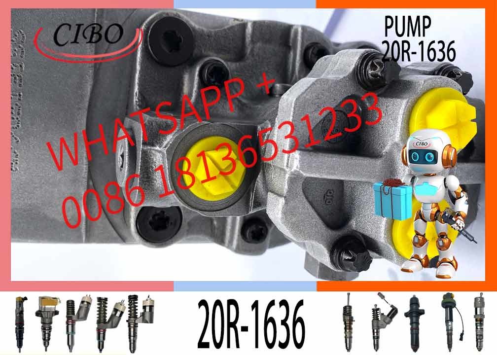 Nine brand high performance diesel pump 20R-1636 fuel injection pump 20R-1636
