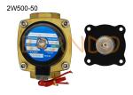 G1 1/2'' DN40 2W400-40 Solenoid Valve Automatic Water Flow Control 100% Brass