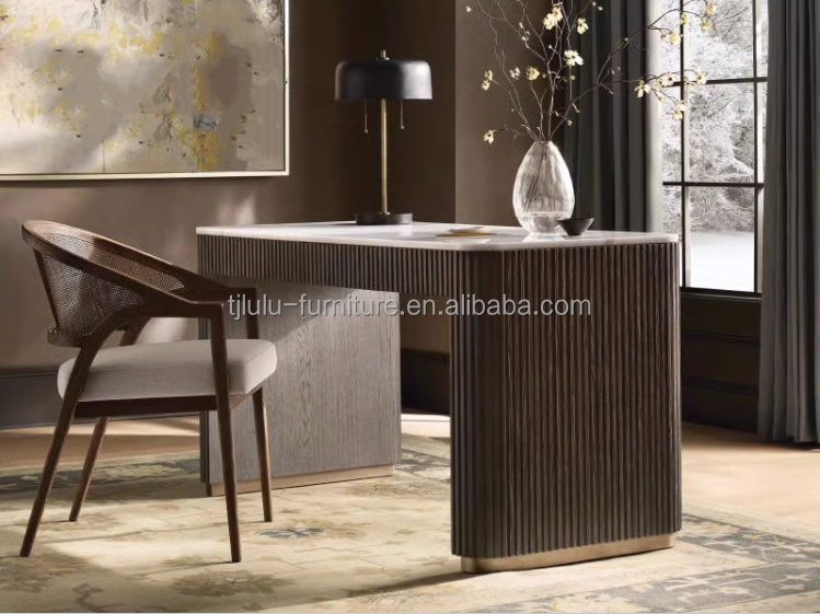 Simple Nordic Design Modern Solid Wood Rattan Fabric Dining Room Chair for Morden Restaurant