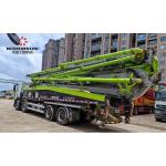 Second Hand Zoomlion 63-Meter Concrete Pump Truck With Scania Chassis For Sale