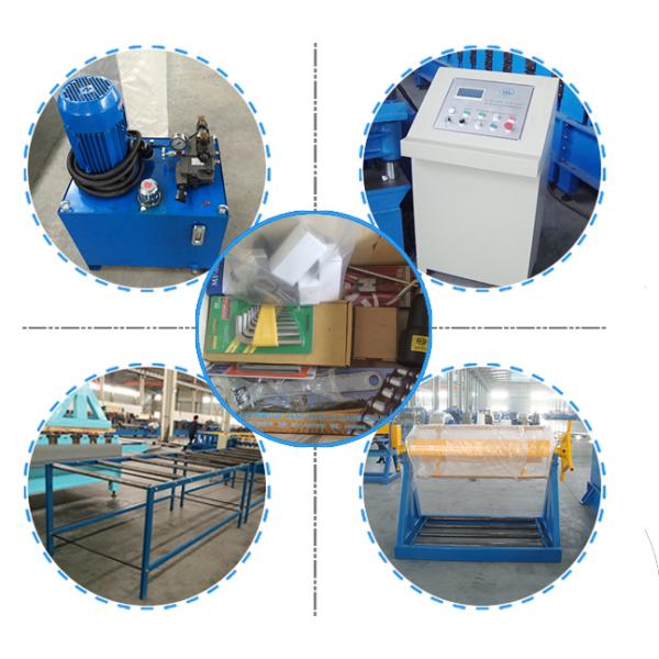 Double Layer Roof Sheet Tile Roll Forming Machine 12-15m/Min New Condition