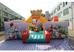 China Cartoon Character Toy Story Inflatable Fun City For Children In Amusement Park on sale