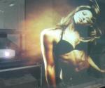 170 Degree transparent rear projection film For Glass Outdoor Projector Screen