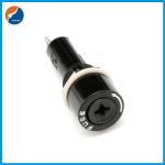 R3-22 10A 250V Panel Mounted Fuse Holders Bakelite Screw Off Type