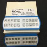 Bondable Stainless Steel Metal Orthodontic Bracket Crystal Sapphire Braces ALS