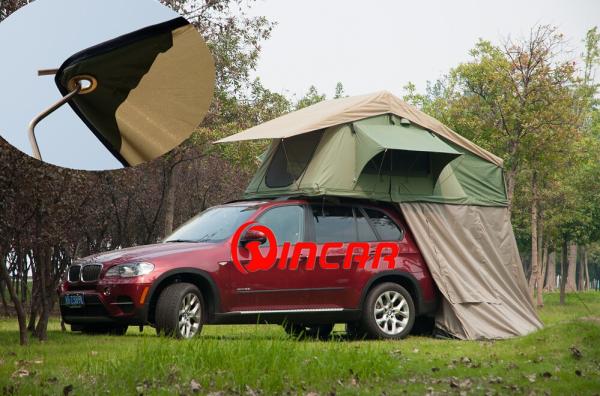 4WD Waterproof polyester and ripstop canvas roof top tent from Ningbo Wincar