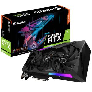 Wholesale 7680x4320 GPU Graphic Card 2300g GIGABYTE AORUS RTX 3070 MASTER 8G Support OverClock from china suppliers