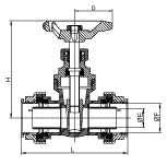 Cast Iron With Paint Hand Wheel BrasS ASTM Brass Ball Valves For Water Oil Gas