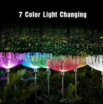 Multi Color 75cm 1.2V Decorative Solar Garden Stake Lights