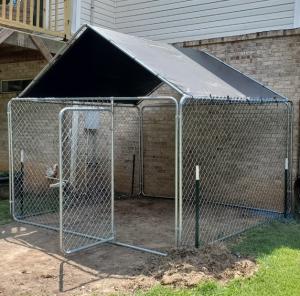 Wholesale Cheap Fence Panel Animal Pet House For Sale OEM Large Chain Link Dog Run Kennel from china suppliers