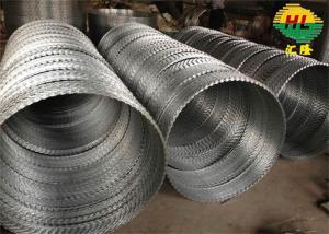 Wholesale 900mm Coil Galvanized Concertina Barbed Wire Secure In Private Area from china suppliers