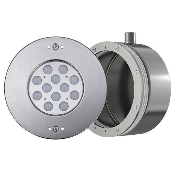 Low Voltage 12V/24V AC/DC Recessed Underwater Luminaires 9W 18W 30W For Concrete