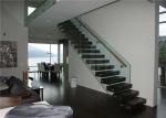Standoff Bracket Tempered Frameless Glass Railing Floor Mounted Baluster