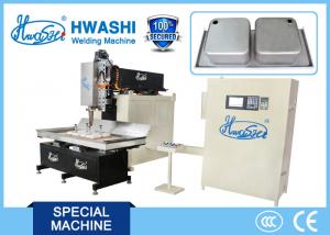 China Double-bowl Kitchen Sink Automatic Seam Welder , Resistance Rolling Seam Welding on sale