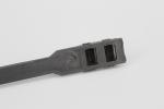 DM-9*260mm hot sale black 94v-2 double locking cable ties