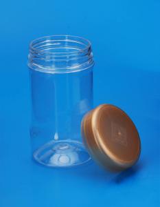 Wholesale PET Plastic Storage Canisters Cylinder Shape With Colorful Screw Lid from china suppliers