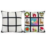 Polyester Blank Sublimation Pillow Cases 40*40cm Size Comfortable