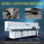 Signage Lettering V Groove Cutting Machine Vertical CNC V Grooving Machine