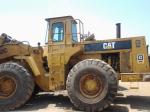 980C Used Wheel Loader with forklift stone