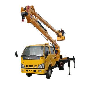 Wholesale 14-16m Aerial Platform Working Truck , Overhead Working Truck 4X2 from china suppliers