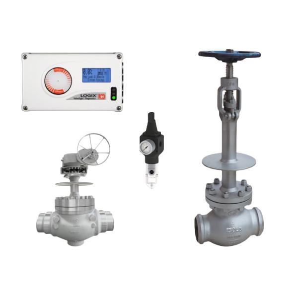 Digital Positioner Flowserve Logix 520MD Air Oil flow Capacity Control Valve