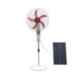 16 / 18 Inch 12V DC Powered Fans Rechargeable Solar Powered With Batteries And