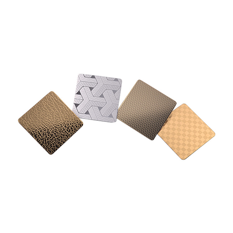PVD Mirror HL Decorative Stainless Steel Sheet 201 304 Cold Rolled Ss Plate