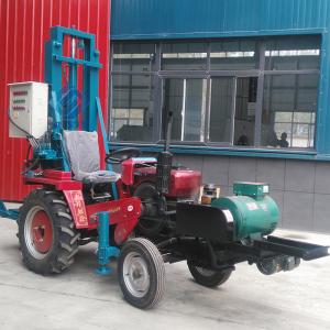 Wholesale 120m Depth trailer mounted portable water well drilling rigs for sale to dig deep wells from china suppliers