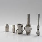 Hardness Machined Aluminium Turned Parts Anodizing Laser Module