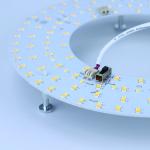 Modern Ceiling Light Fixtures Energy Saving Dimmable LED Ceiling Fan CRI 80 200