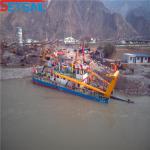 Customized River Sand Pump 28inch Cutter Suction Dreder with Anchor Boom 1.5m