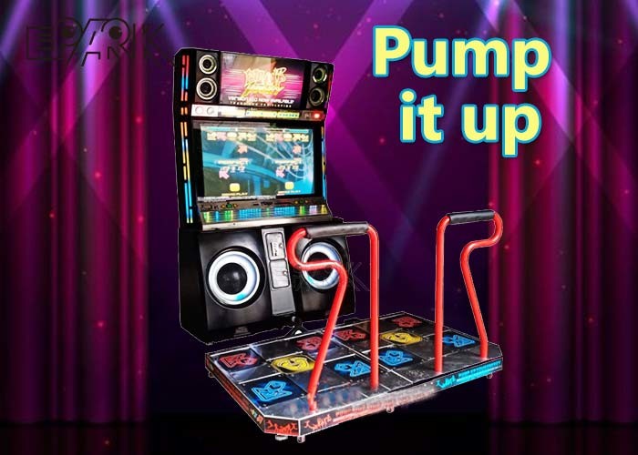 Shopping Mall Retro Video Dancing Arcade Game Machine For Kids / Adult