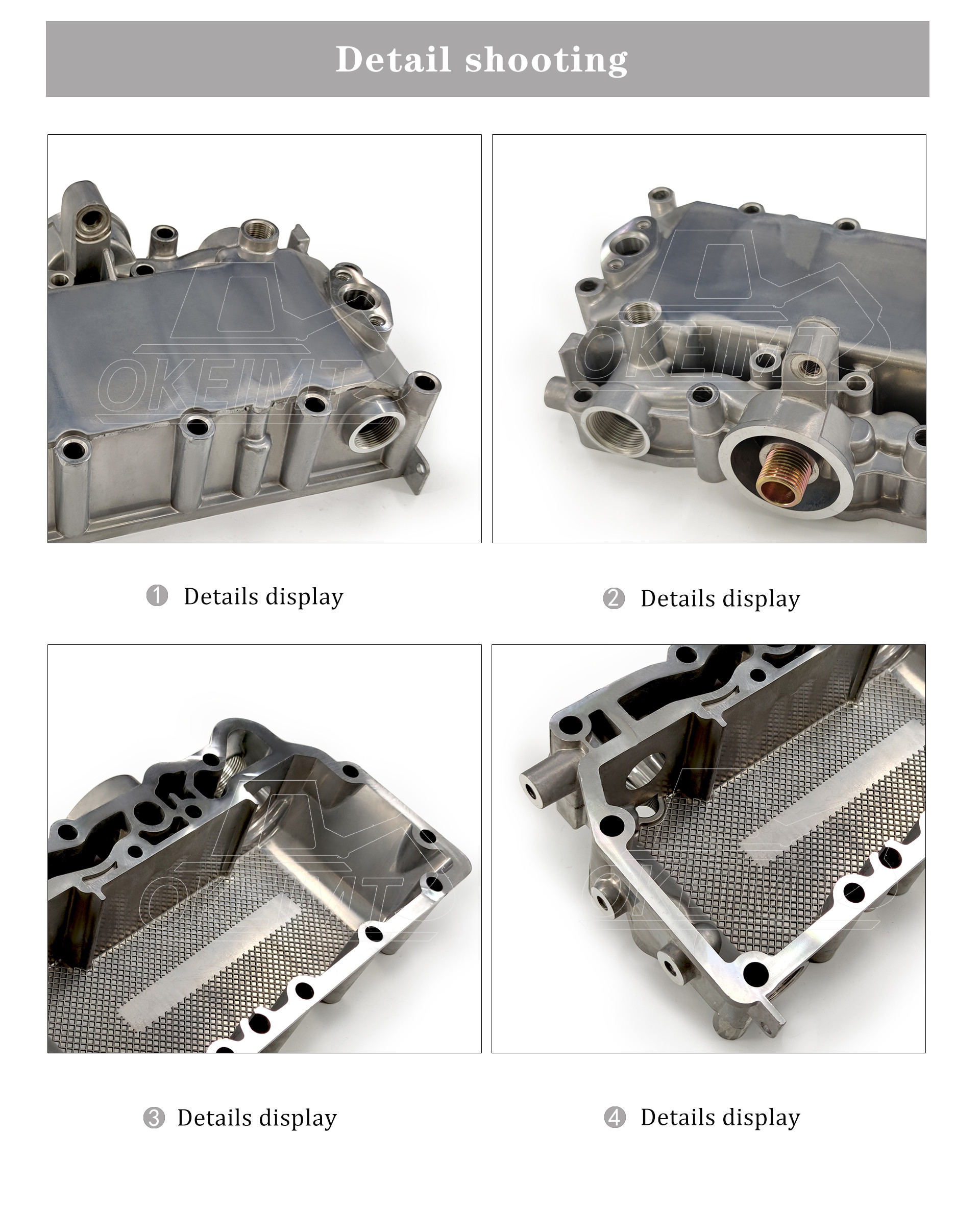 04291035 Oil Coolant Assembly For D7D EC290 Engine