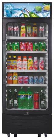 530L New Design Single Glass Door ABS Inner Saving-engergy Fan Cooling Display