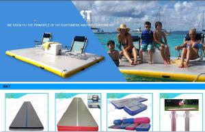 Wholesale Drop Stitch Inflatable Mat Floor water board for Sale in different sizes from china suppliers