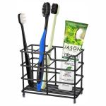 Single Marble Stone Stainless Steel Toothpaste Holder Stand Bathroom Accessories