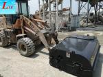 China road sweeper road cleaning machine for wheel loader road sweeper for skid