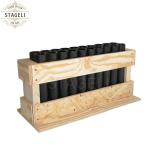 Versatile Wooden Fireworks Frame Racks Display Mortar Racks