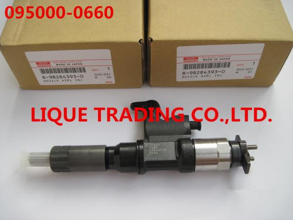 DENSO Common rail fuel injector 095000-0660 for ISUZU 4HK1, 6HK1 8982843930, 8