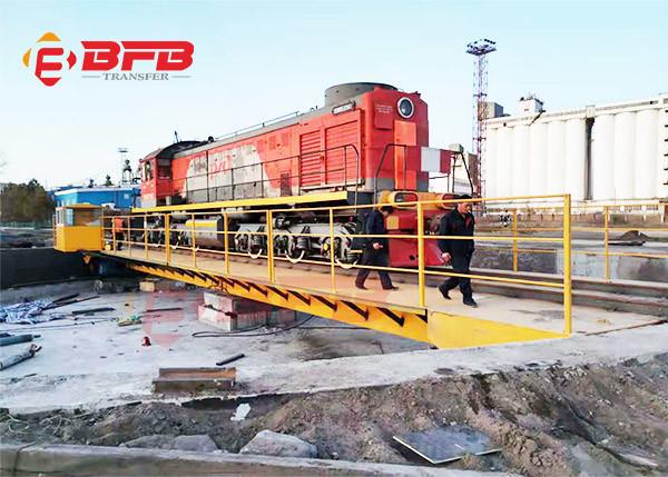 Locomotive Railway Turntable Material Handling Solutions For Freight Railroads